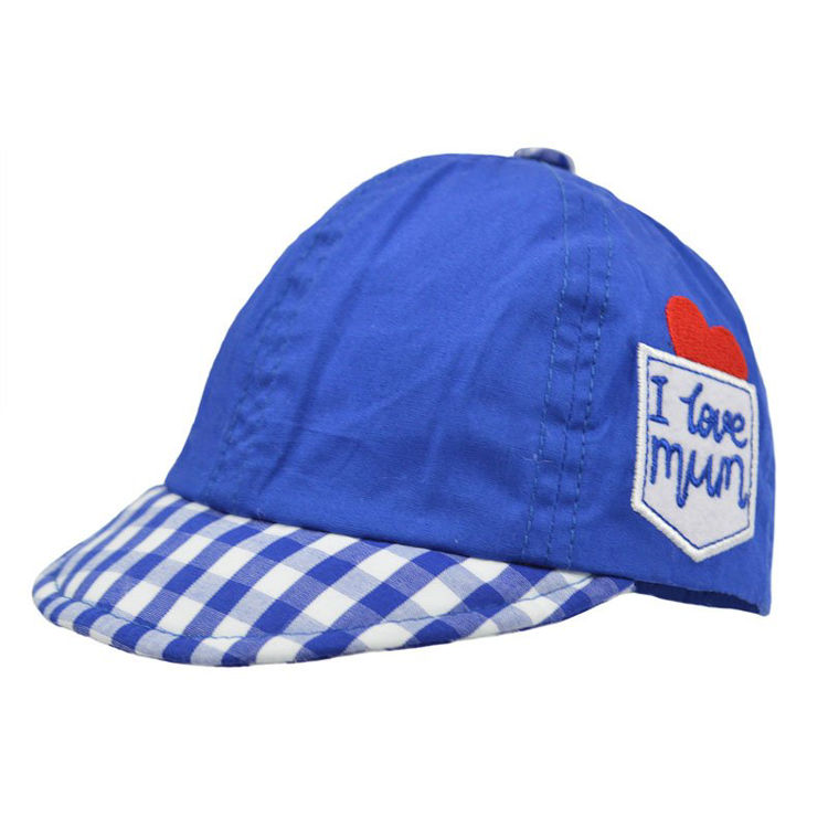 Picture of H74-RB: ROYAL BLUE SUMMER CAP (0-24 MONTHS)